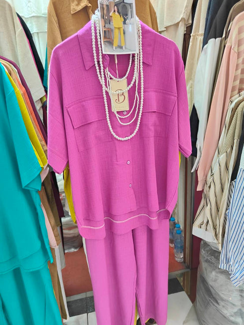 Summer Linen Casual Co-Ord Sets